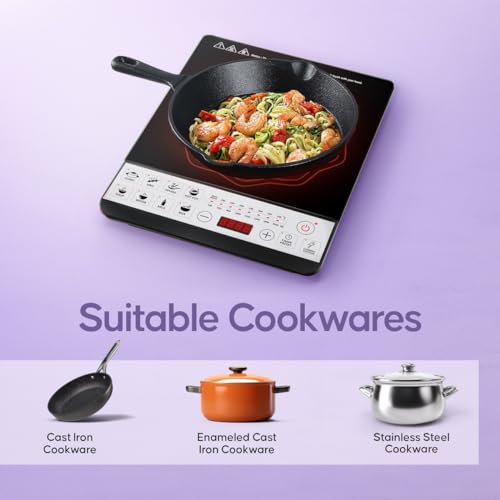 Longway Cruiser IC 2000 W Induction Cooktop - Black,Push Button