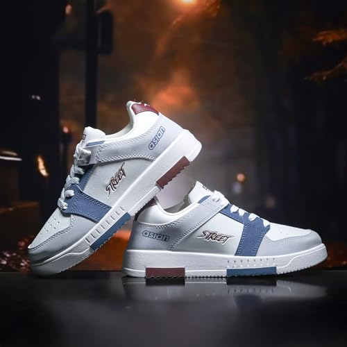 ASIAN Men's TARZAN-04 Casual Sneaker Shoes with Synthetic Upper Lightweight Comfortable Mid Top Sneaker Shoes for Men's & Boy's