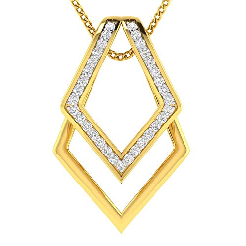 Avsar 18 (750) and Diamond 18k Pendant AVP506A