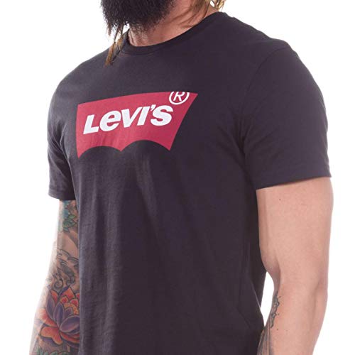 Levi's Men's Logo Classic Tee Shirt - Black - XXL