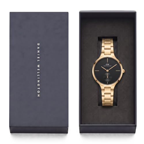 Daniel Wellington Round 32mm Black Dial Analog Women Watch - DW0DL2300