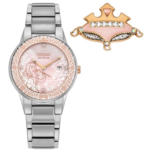 CITIZEN Ladies' Eco-Drive Sleeping Beauty 29.5mm Stainless Steel GA1081-65N