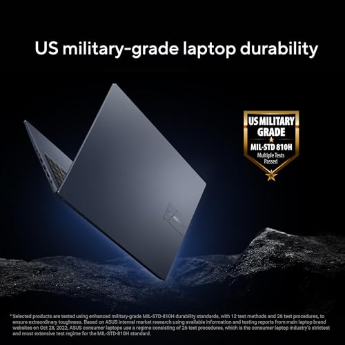 ASUS Vivobook 15 (2026),AMD Ryzen 7 170,Fingerprint Sensor,16GB RAM,512GB SSD,FHD, 15.6",(39.6 cm), Windows 11, M365 Basic(1 Year)* Office 2024,Quiet Blue,1.70 kg, M1502NAQ-BQ120WS,Thin & Light Laptop