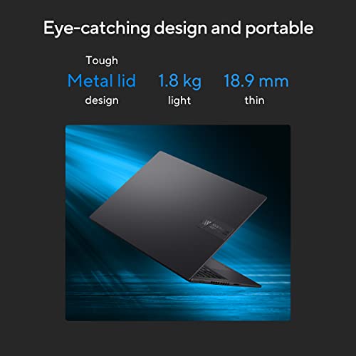 ASUS Vivobook 16X 13th Gen,Intel Core i5-13420H Creator/Gaming Laptop(NVIDIA RTX 3050-4GB/16GB/512GB/FHD+/16.0"/144Hz/Windows 11/M365 Basic(1Year)*/Office Home 2024/Indie Black/1.67 kg)K3605VC-RP412WS