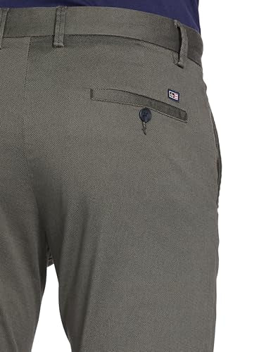 Arrow Men's Printed Slim Fit Acrylic Casual Trouser