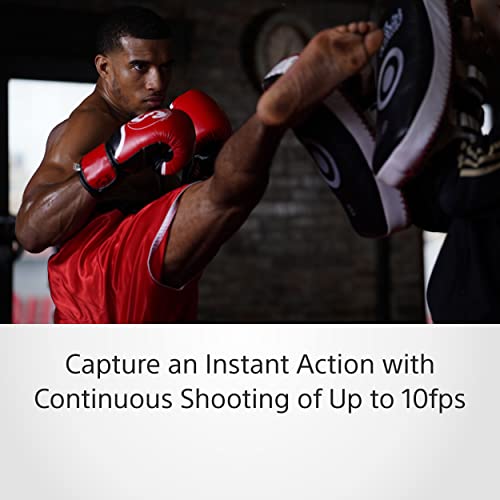 Sony Alpha ILCE-7M3K Full-Frame 24.2MP Mirrorless Digital SLR Camera with 28-70mm Zoom Lens | 4K Full Frame | Real-Time Eye Auto Focus | Tiltable LCD, Low Light Camera - Black