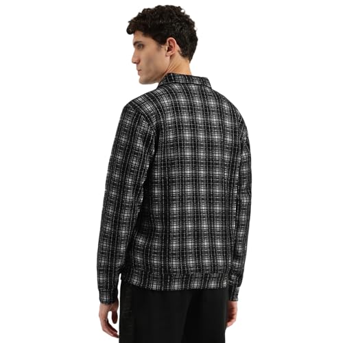 United Colors of Benetton Men's Shacket (25A20JQJ3652I902_Black