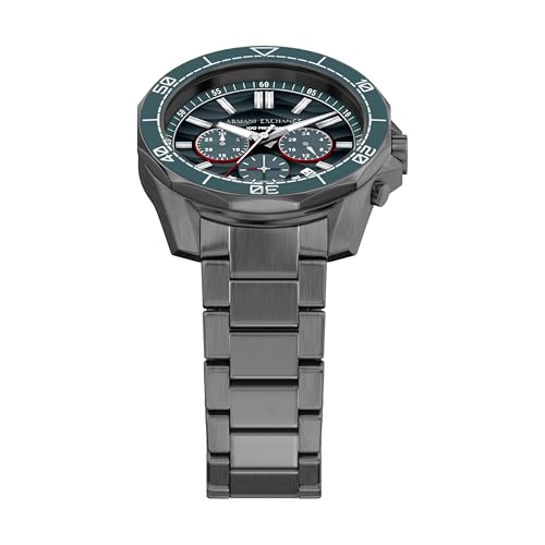 Armani Exchange Metallic Quartz Stainless Steel Watch AX1972