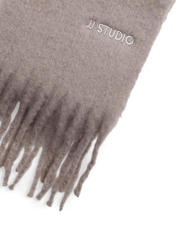 JACK & JONES Beige Woven Scarf