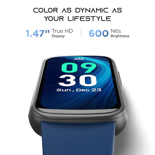 Pebble Newly Launched Dash Premium Fitness Band | Activity Tracking | Sports Modes | Health Tracking | Sleek Display | Lightweight - Ivory