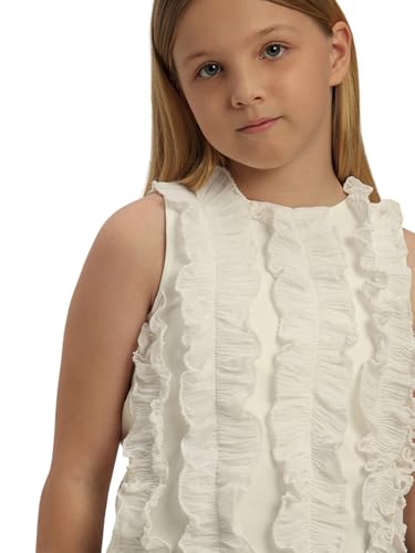 VERO MODA Girl Regular Fit White Top