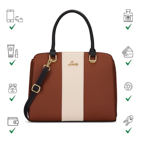 Lavie Women's Ushawu Satchel Bag | Satchel Handbag for Work | Ladies Purse | Stylish Shoulder Bag | Gift for Women