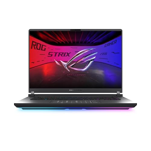 ASUS ROG Strix G16 (2025) Gaming Laptop, 16” ROG Nebula Display 16:10 2.5K 240Hz/3ms, NVIDIA® GeForce RTX™ 5070 Laptop GPU, Intel® Core™ Ultra 9 275HX Processor, 32GB DDR5, 2TB SSD, Wi-Fi 7, Win11 Pro