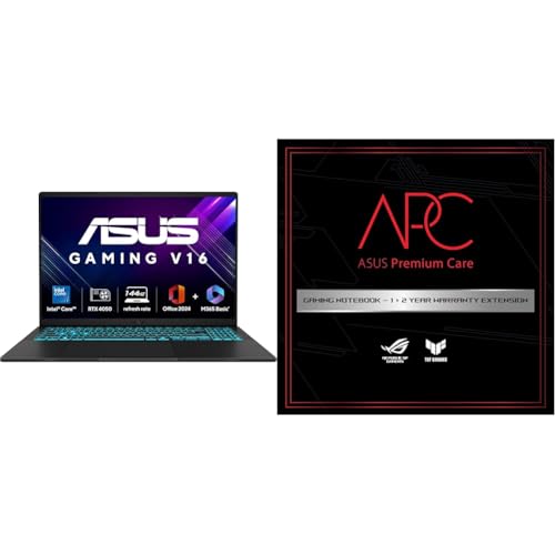 ASUS Gaming V16 (2025) 14th Gen,Intel Core 7 240H Gaming Laptop (RTX 4050-6GB/16GB RAM/512GB SSD/Windows 11 Home,V3607VU-RP275WS + 2 Year Brand Warranty Extension