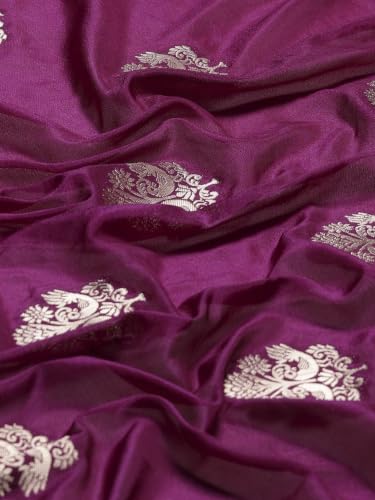 Meena Bazaar Women's Cotton Saree | Soft Lightweight Pure Cotton Saree | Comfortable Traditional Ethnic for Daily, Office, Festival & Casual Occasions
