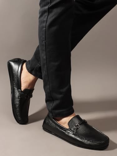 Carlton London Men Shoes,Black,UK-8