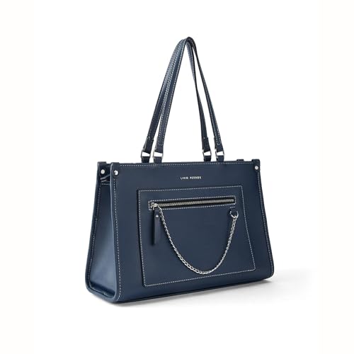 Lino Perros Monroe Grace Navy Tote Bag