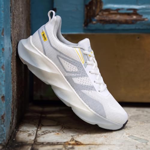 WALKAROO Men's Sports Shoes - ONG97012 Grey