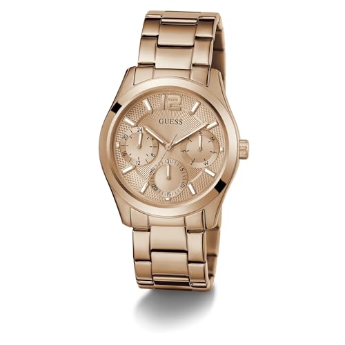 GUESS Analog Rose Gold Dial Women's Watch-GW0760L3