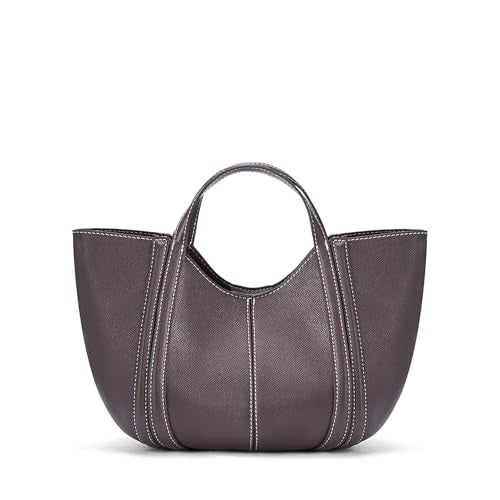 Lino Perros Voyage Cassis Coffee Satchel Bag