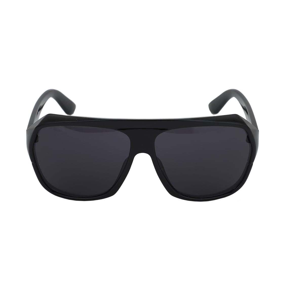 Carlton London Black Toned with Polycarbonate UV Protected Lens Oversized Sunglass for women