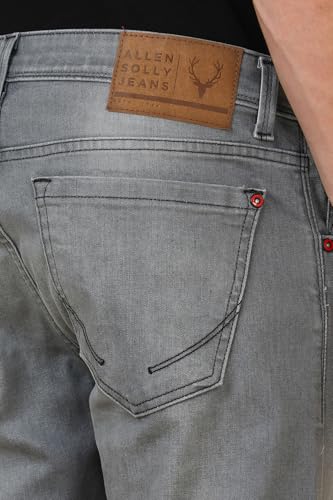 Allen Solly Men Grey Mid Wash Jeans