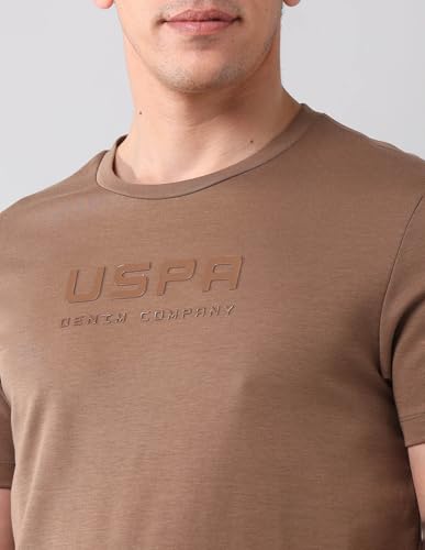 U.S. POLO ASSN. Denim Co. Men's Brand Embossed Black Label T-Shirt