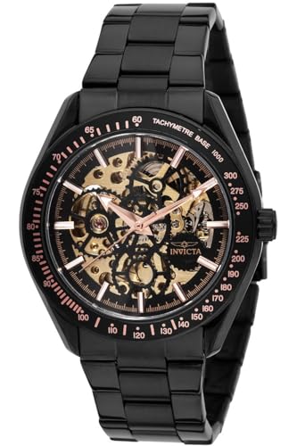 Invicta Objet D Art Automatic Black Dial Analog Watch for - Men 49503