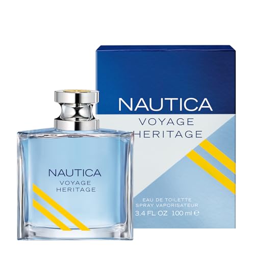 Nautica Voyage Eau de Toilette for Men | Fresh Aquatic | Long-Lasting Fragrance | 100ml (Nautica Voyage Heritage)