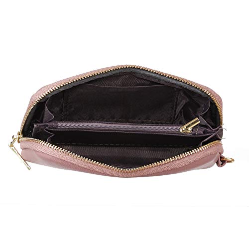 Lorna Women Wallets PU Leather Female Plaid Purses Zipper Wallet With Coin Purse (Silver)
