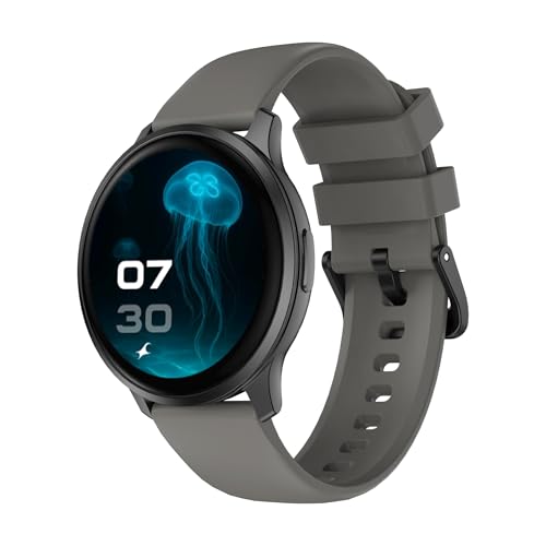 Fastrack Jupiter R3 with 1.38" Ultra UV Round Display with Singlesync BT Calling, Heart Rate, SpO2 & Sleep Tracking,IP68,Fast Charging,Upto 5 Days Battery- Smart Watch for Man and Woman - Warm Grey