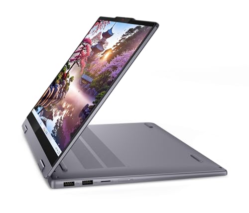 Lenovo IdeaPad 5 2-in-1 AMD Ryzen AI 5 330 (16GB RAM/512GB SSD/14 (35.5cm)/WUXGA IPS/Copilot+PC/Windows 11/Office 2024/Lenovo Digital Pen 2/1Yr ADP/Grey/1.6Kg), 83KT008AIN Convertible Laptop