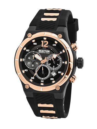 Kenneth Cole Reaction Chronograph Black Dial Watch for Men - KRWGO0071002