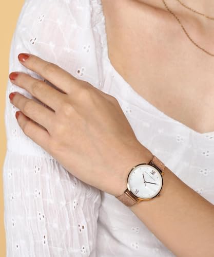 French Connection Spring-Summer 2023 Analog MOP White Dial Women's Watch-FCN00065H