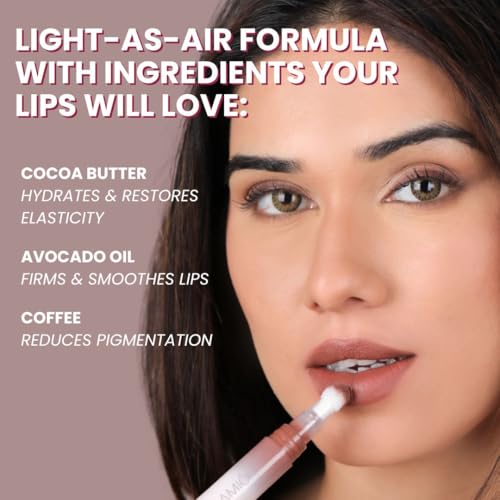 LAMIOR Blurry Fudgy Lip Tint - Combo of 3, Shade - Mocha Drip | Ultra Velvety Matte | Transfer Proof & Hydrating Formula | Long-Lasting Lip Tint with Cushion Applicator | Vegan & Cruelty-Free