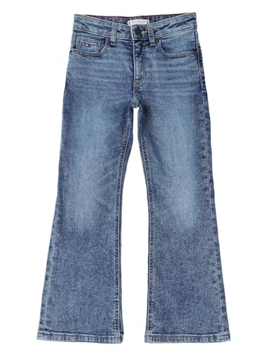 Girls Mid Wash Skinny Fit Mid Rise Jeans