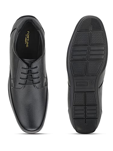 Liberty Mens AVN-61E Black Formal Shoes - 8 UK (42 EU)