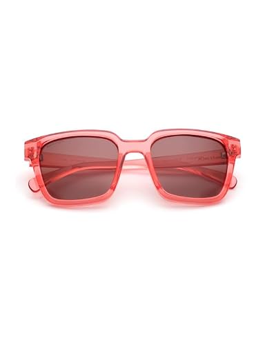 Fastrack Brown Square Plastic 100% UV Protected Sunglasses for Men and Women(P494BR2PV)