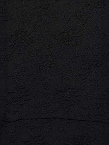 Max Girls Patterned Dress (Black_12-14 Y)