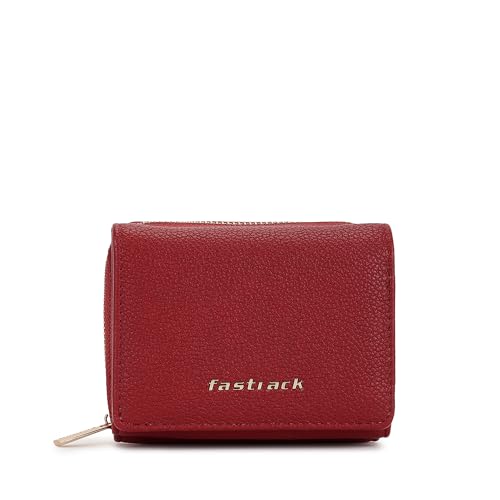 Fastrack Women's Pocket Essentials Wallet | Compact & Convenient | Coin Purse, Card & Cash Slots | Everyday Carry | 6 Months Warranty