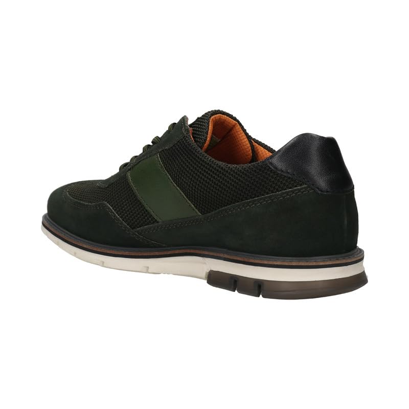 Bugatti Simone Comfort Dark Green Men's Wide Sneakers - UK 9