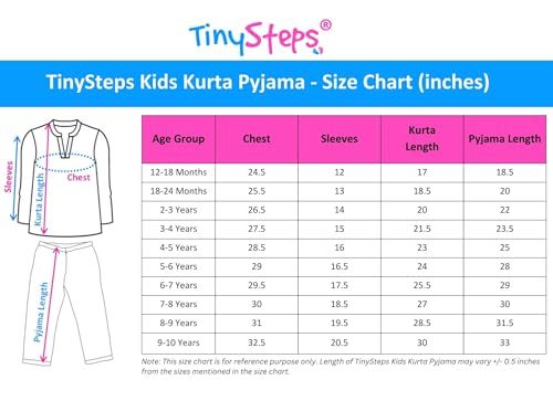 TinySteps Traditional Ethnic Wear Boys Printed Kurta With Sequence Work And White Cotton Elastic Waist Pajama Set (Blue)