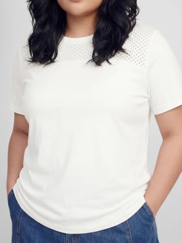 Max Women Mesh T-Shirt (White_XL)