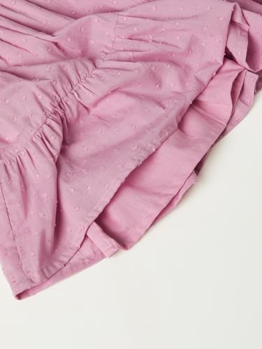 Max Girls Embroidered Dress(Pink_2-3 Y)