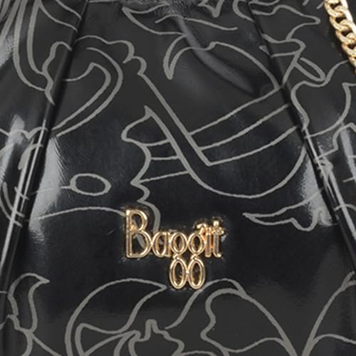 Baggit Women Black Sling Bag XXXS Size | Ladies Stylish Casual Cross Body Purse Handbag