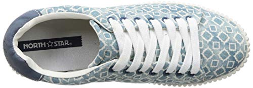 Bata Cara Knit Women's Blue Casual Shoes - 8 UK (5519555)