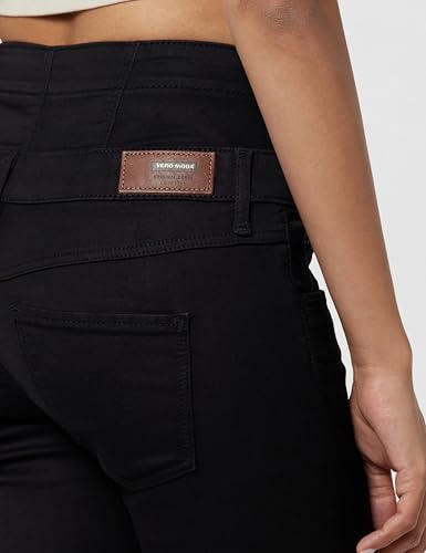 VERO MODA Women's Skinny Jeans (243641301- Black_26)