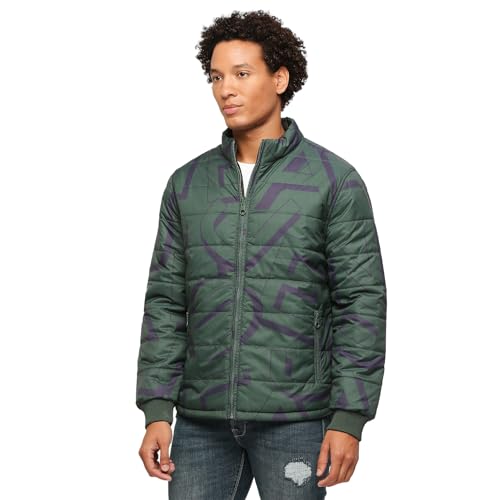 Pepe Jeans Men's A-Line Coat (PM402935_Ivy Green