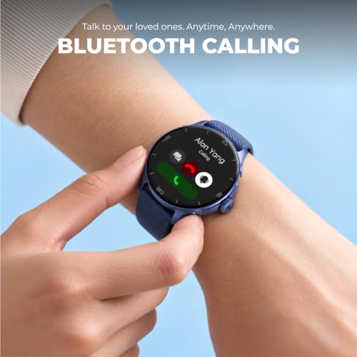 Fastrack Smart Revoltt R1 Smartwatch with 1.38 Inch Display, Bluetooth Calling, AI Voice Assistant and SpO2 Monitor