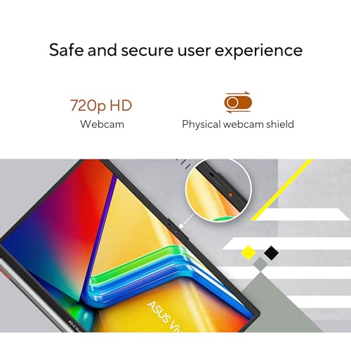ASUS Vivobook Go 14 (2026),AMD Ryzen 5 40, AMD Radeon iGPU,16GB RAM,512GB SSD,FHD, 14"(35.5 cm),Windows 11 Home,M365 Basic(1 Year)* Office 2024,Cool Silver,1.38 Kg,E1404FA-EB1226WS,Thin & Light Laptop